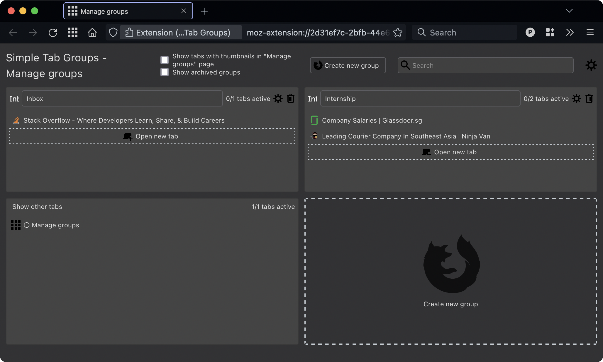![Menu](/images/firefox/simple-tab-groups/menu.png) {% .narrower %}
